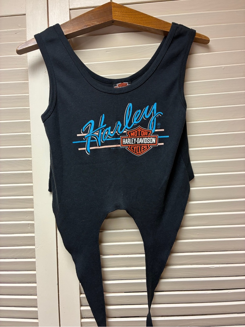 Harley-Davidson Woman's Black One-Piece Tank